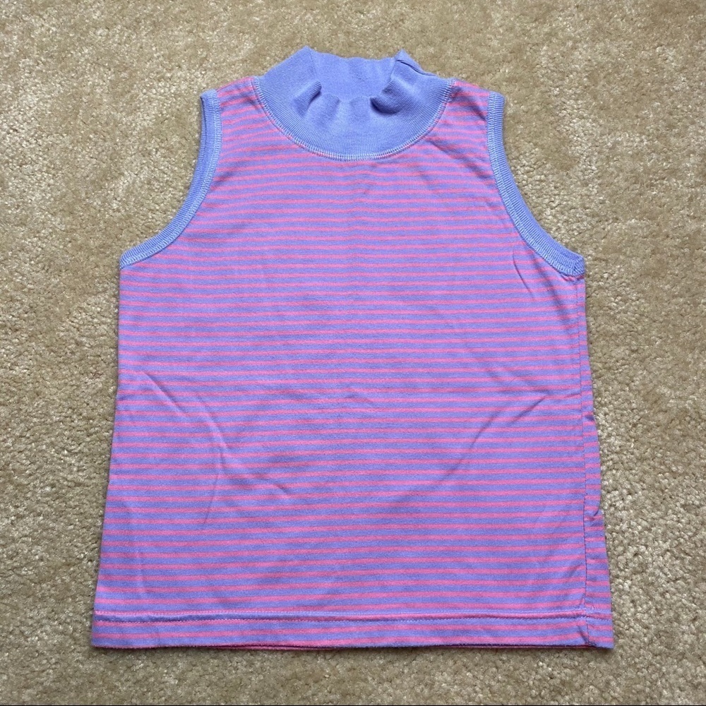 Vintage Jitterbug! Purple/Pink Sleeveless Top 7/8